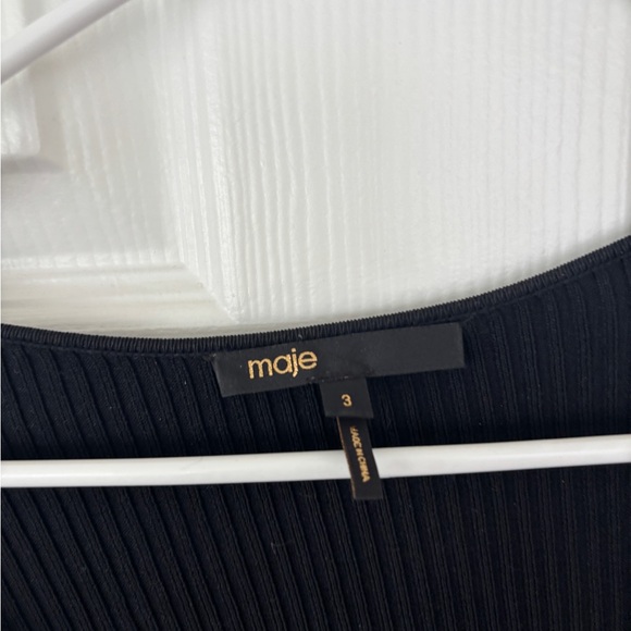 Maje Ribbed Cardigan - Picture 3 of 7